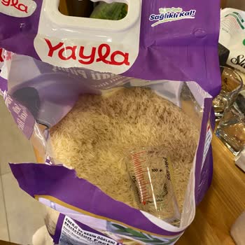 Yayla Bakliyat Yayla Basmati Pirinç 5Kg Açılmadan Böcek Basmış, Ağ Bağlamış