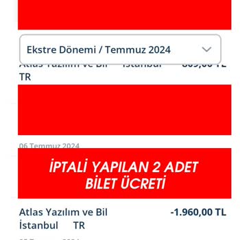 Metro Turizm İptal Edilen Güvenceli Biletlerin Ücretini İade Etmiyor.