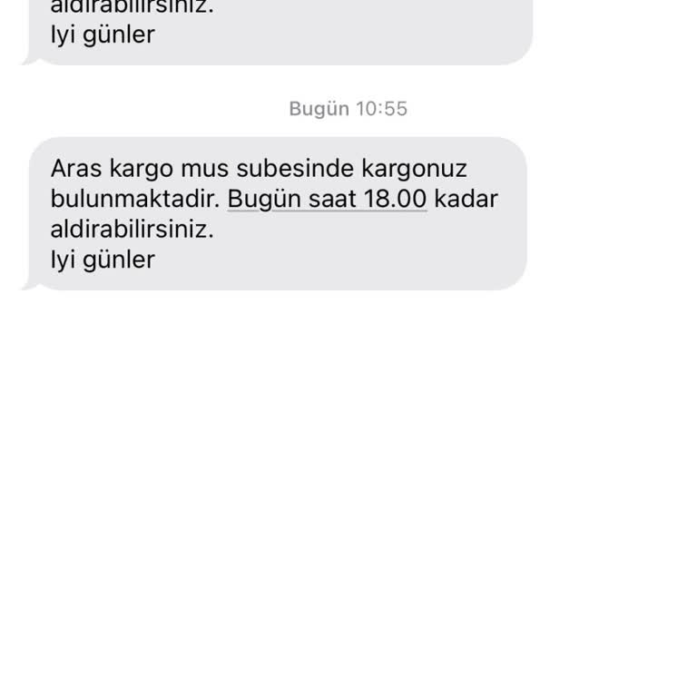 Aras Kargo Muş Şubesi Askere Farklı Tutum Sergiliyor