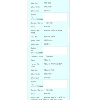 PTT Kargo Kayıp Kargom Nerede