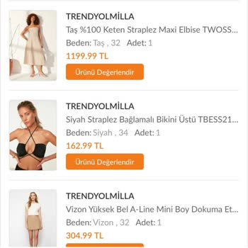 Trendyolmilla/Trendyol /Trendyol Express Şikayet Var