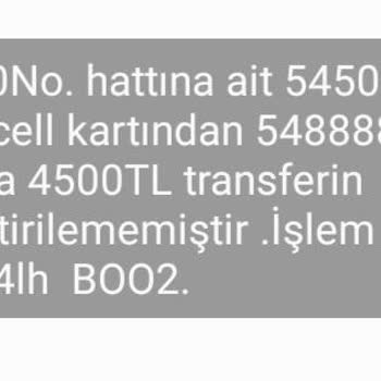 Paycell Gerçekleştirilmeyen Yurt Dışı Havale Tutarını Geri Vermiyor