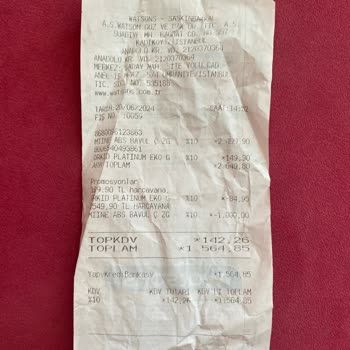 Watsons Valiz Satın Aldık. Fermuar Arıza