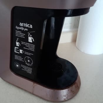 Arnica Küçük Ev Aletleri Kahve Makinesi Taşırdı Ellerim Yandı