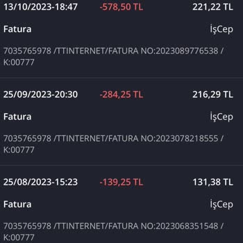 Türk Telekom İnternetimi İptal Ettiğim Halde Beni İcraya Verdi