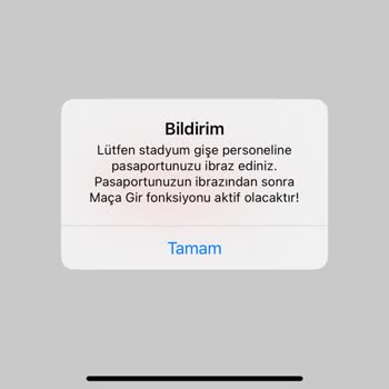 Passolig Pasaport İbraz Sorunu