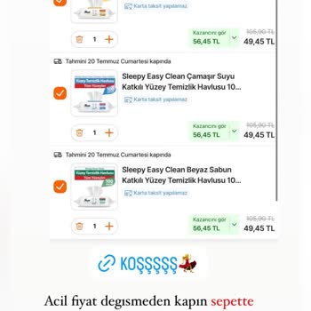 Hepsiburada Yanlış İptal Edilen İndirimli Ürün Siparişi