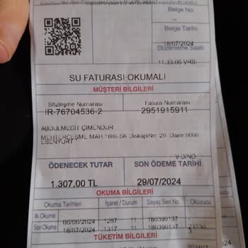 İSKİ Faturam Bunalıma Soktu