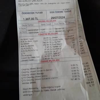 İSKİ Faturam Bunalıma Soktu