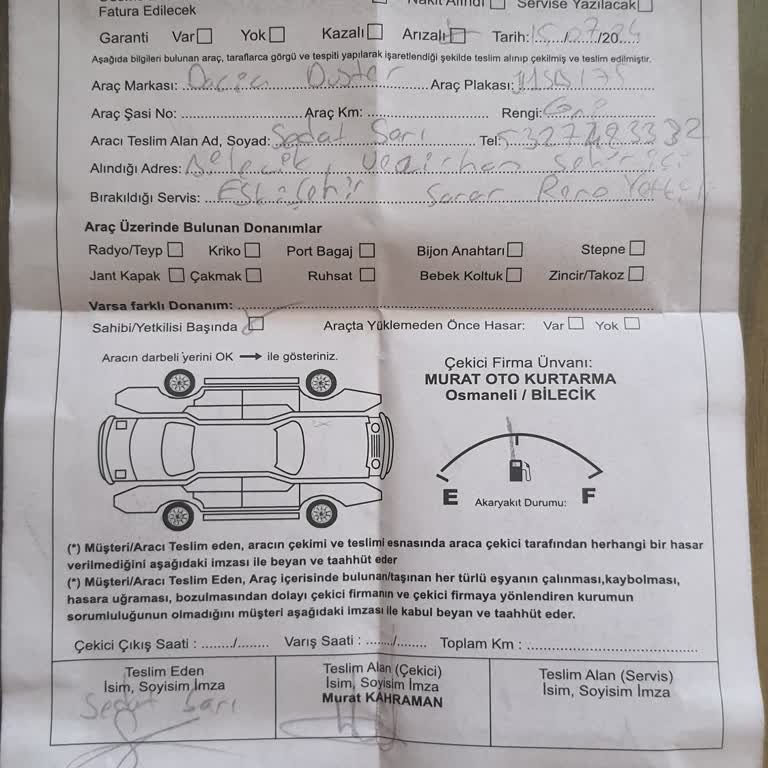 Sarar Renault Müşterisini Mağdur Etmesi.