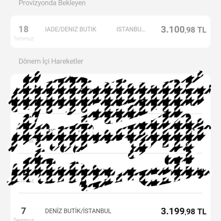 Deniz Butik'in İade Yaparken Para Kesmesi!