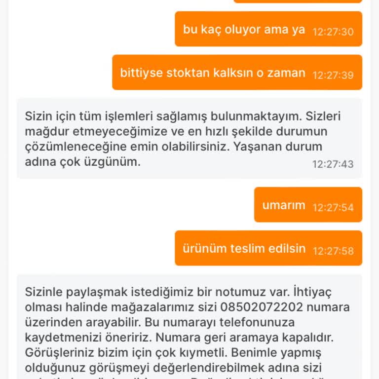 Migros Durmadan Eksik Ürün Getiriyor