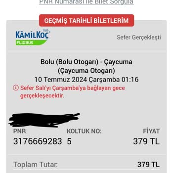 Kamil Koç Otobüs Şoförü Ve Çalışan Sorumsuzluğu