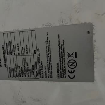 Samsung Klima Alma Başa Bela