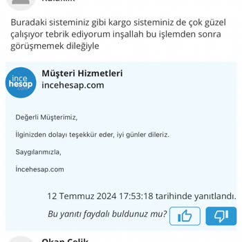 İncehesap Teknik Servis Sorunu