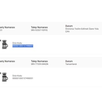 Homend Filtre Kahve Makinesi Bozuk