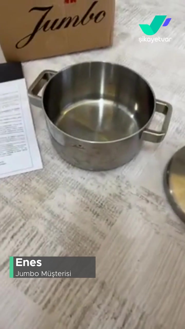 Jumbo Tencere Kulp Sökülüyor Ama Kullanıcı Hatası Deniyor! videonun kapak resmi