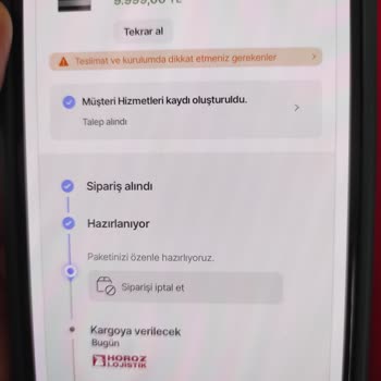 Hepsiburada Siparişimi İptal Etmiyor Kargoya Verilmek Zorunda Diyorlar