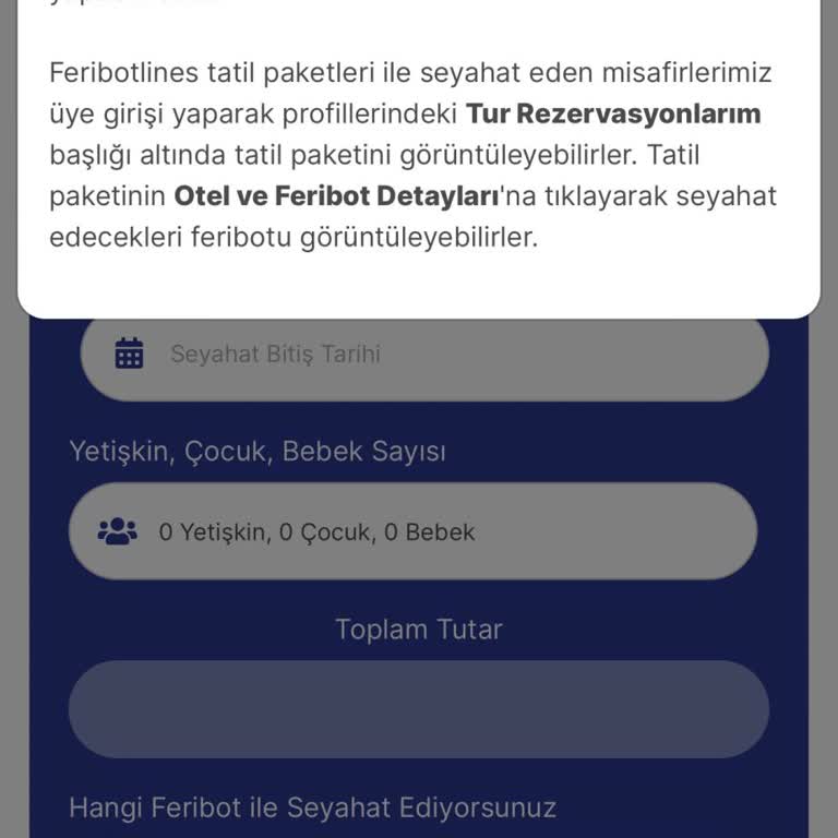 Feribotlines Kapıda Vize İşlemleri Hatası