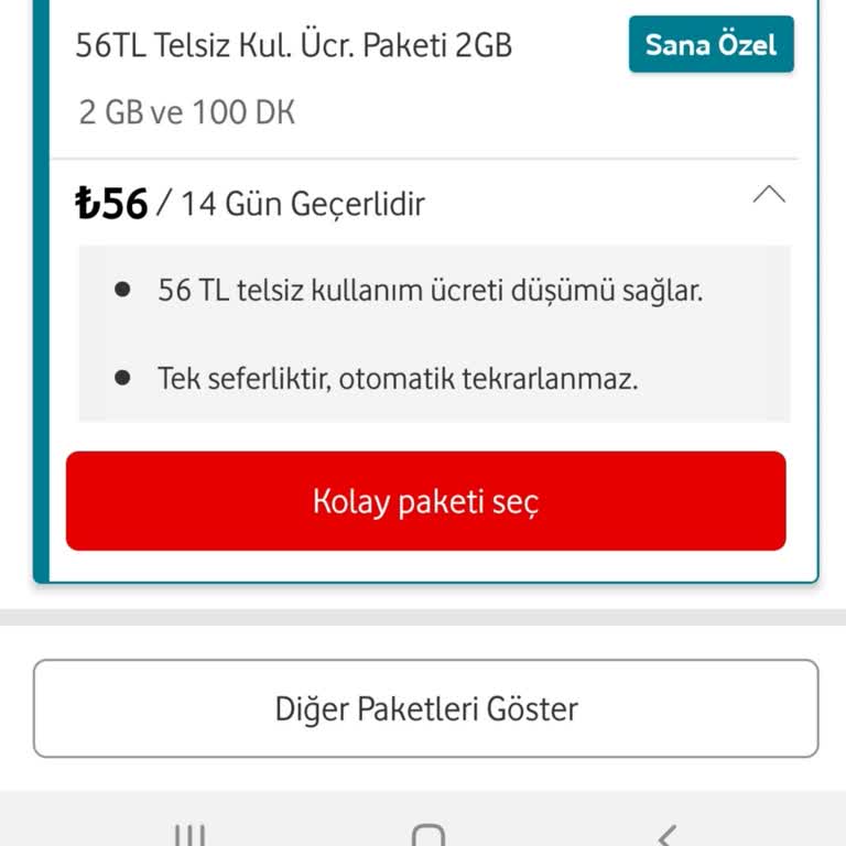 Vodafone Yanlış Yönlendirme Yaptı