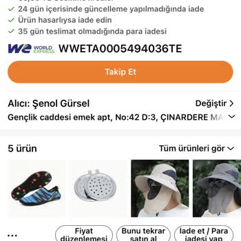 Temu Sipariş Teslim Edilmeme