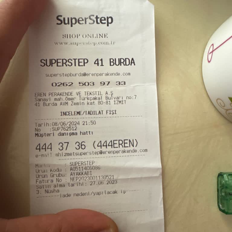 SuperStep Converse Ayakkabıda Kalite Sorunu Ve Mağaza İade Süreci