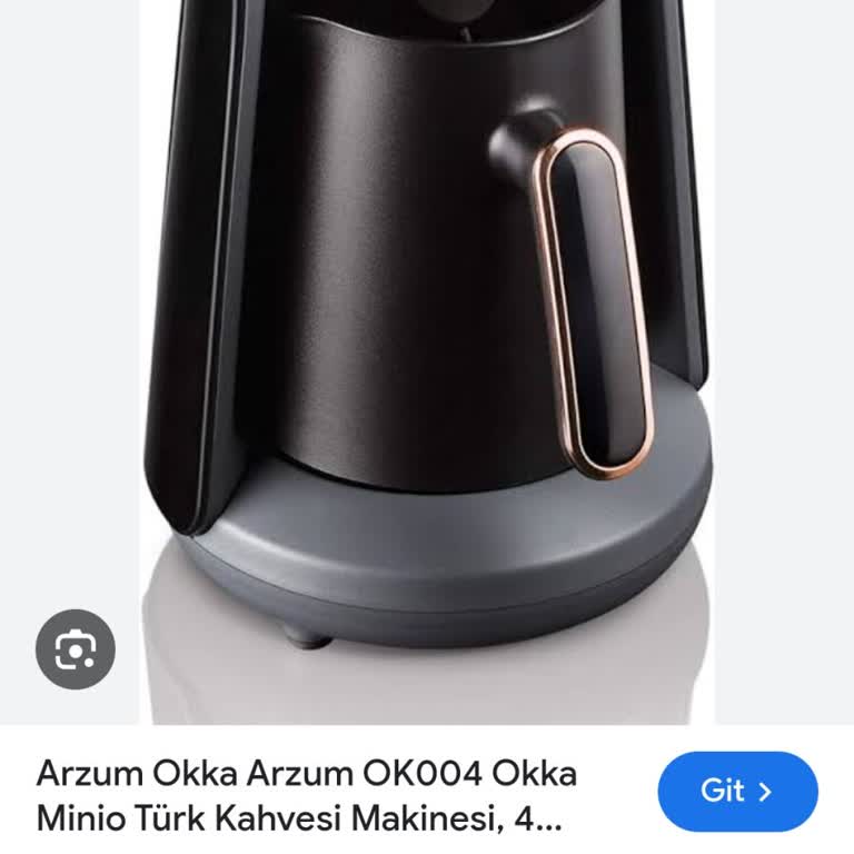 Arzum Okka Kahve Makinesi 1 Yıldı Servislerde Geziyo