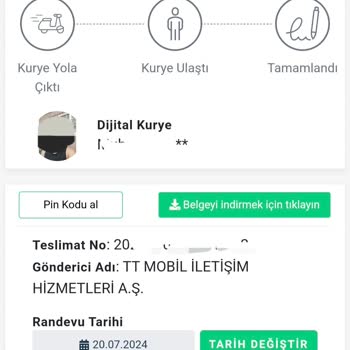 Dijital Kurye Sürekli Randevu Erteliyor