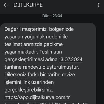 Dijital Kurye Sürekli Randevu Erteliyor