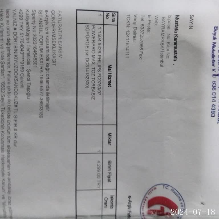 Teknosa Sattığı Bozuk Ürünü Değişim Yapmıyor