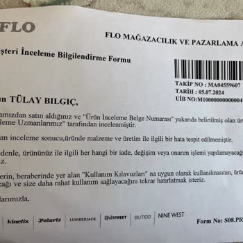 FLO Ayakkabı FLO Mağazasından Aldığım Kinetix Marka Ayakkabılar 2 Ayda Çöp Oldu.