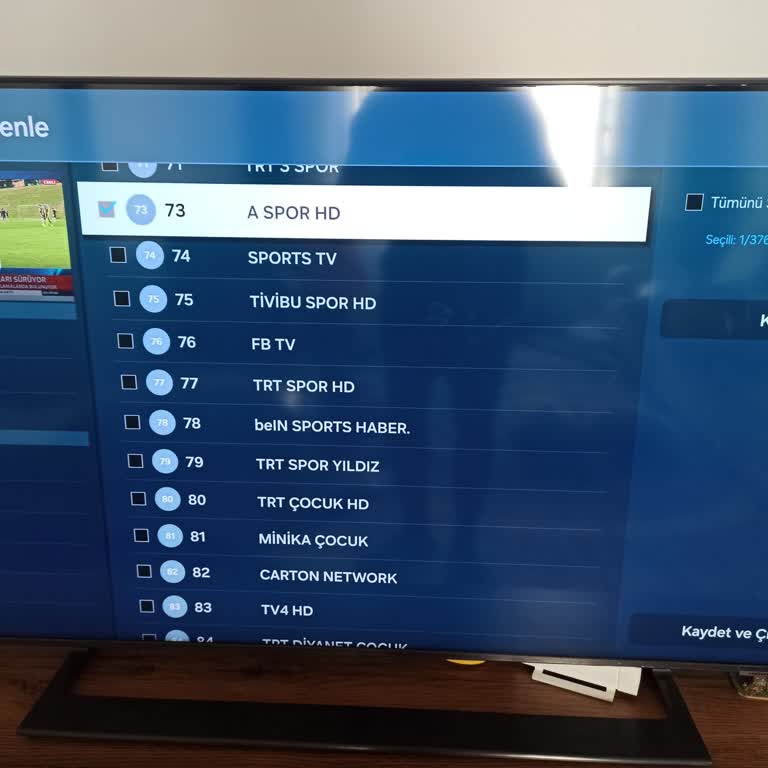 Samsung Kanal Taşıma Sorunu