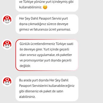 Vodafone Yurt Dışı Kullanım Sorunu Ve Müşteri Hizmetleri İlgisizliği