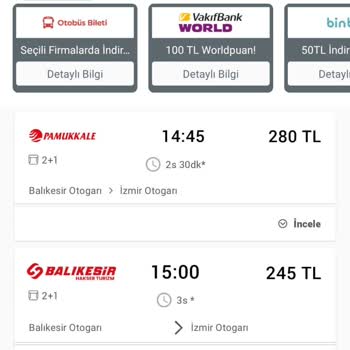 Obilet Yanıltıcı Sefer Bilgileri İle Mağduriyet Yaşadım