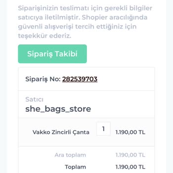 Shopier Yanlış Ürün Gönderdi