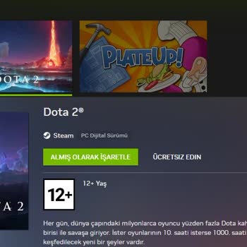 GeForce NOW powered by GAME+ Gfn Müşteri Destek Geri Dönüş Yapmıyor / Gfn'de Dota 2 Çalışmıyor