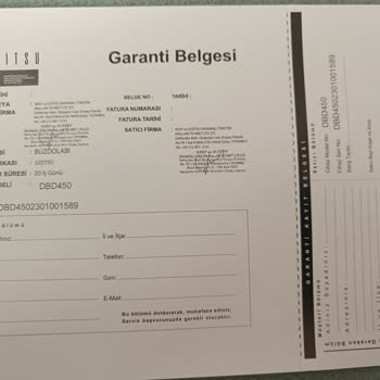 Dijitsu Garantili Buzdolabına Servis Göndermiyor