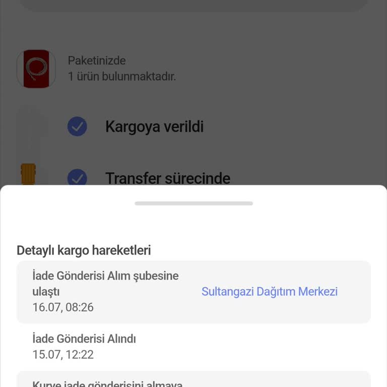 Hepsijet'in Teslim Edilmeyen Kargosu