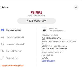 Horoz Lojistik Yurtiçi Kargo Taşıması Yapmasın Yapamıyor