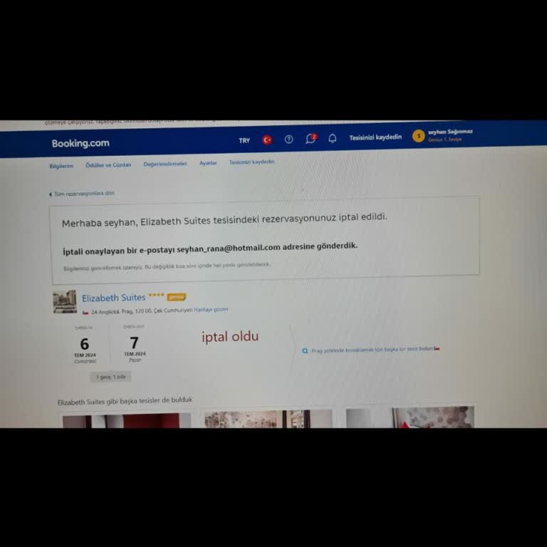 Booking.com Haksız Para Kesintisi