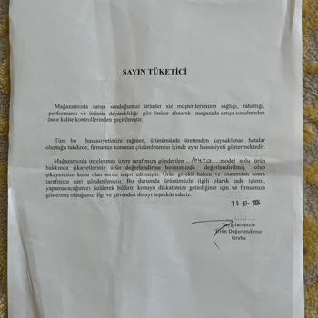 Greyder Tamiri Yapılmayan Ürün