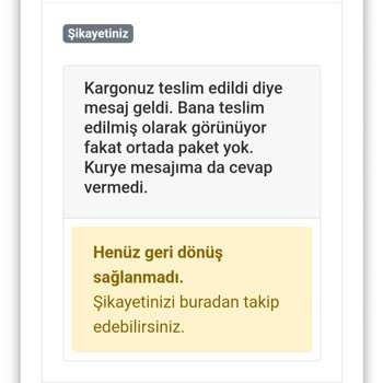 AGT Kurye (aynigunteslim.com) Malı Mührün Tarafıma Teslimatının Gerçekleştiği Yazıyor Ama Yalan!