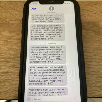 Vodafone Pay Vodafone Güvenlik Açığı Ve Faturaya Yansıtılan İzinsiz Harcamalar
