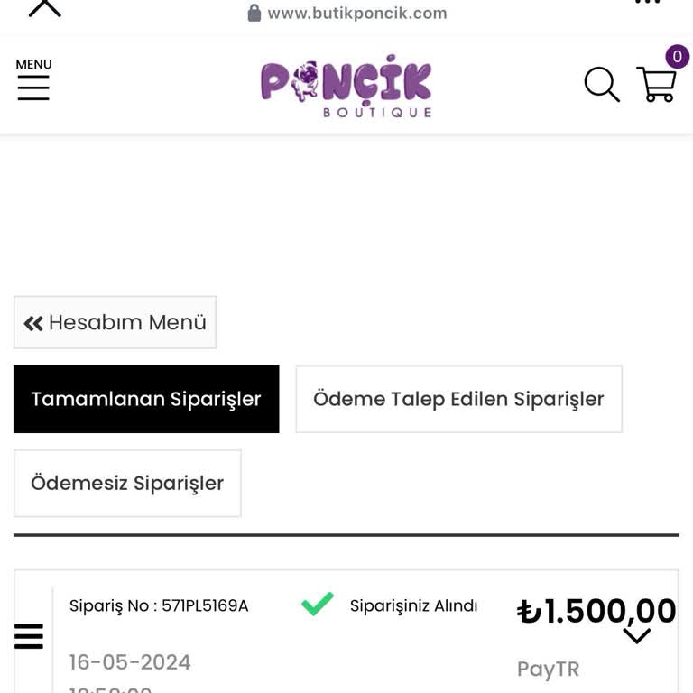 Butik Ponçik Mağduruyum Ve Şikayetçisiyim