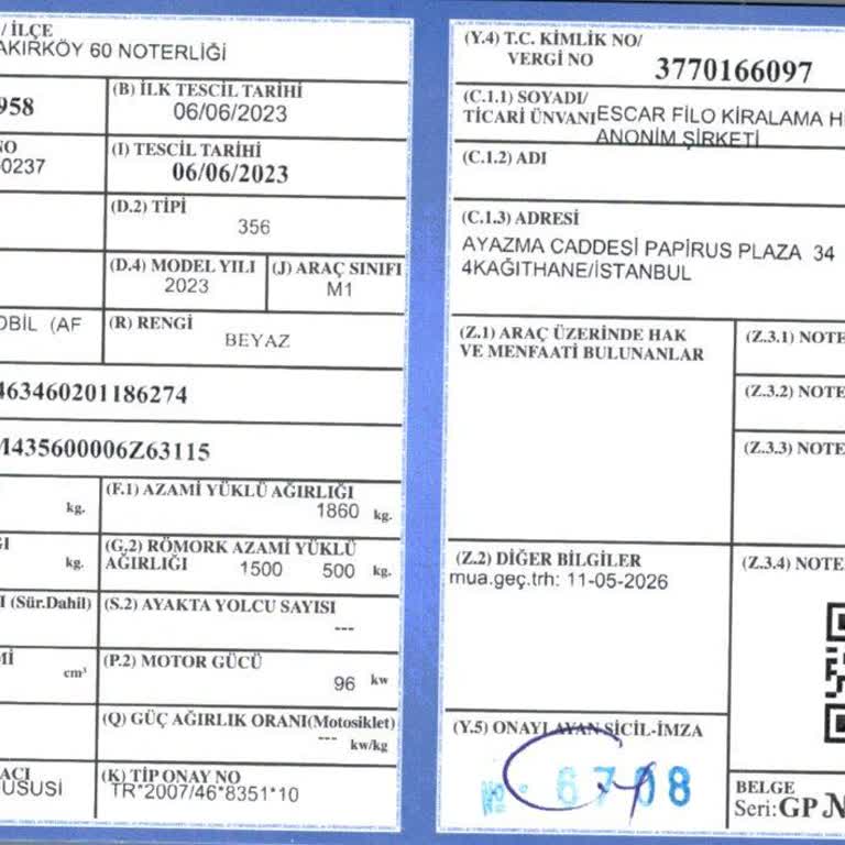 Otokoç Fiat Egea 1.6 MJet 130HP Cross Urban Dct