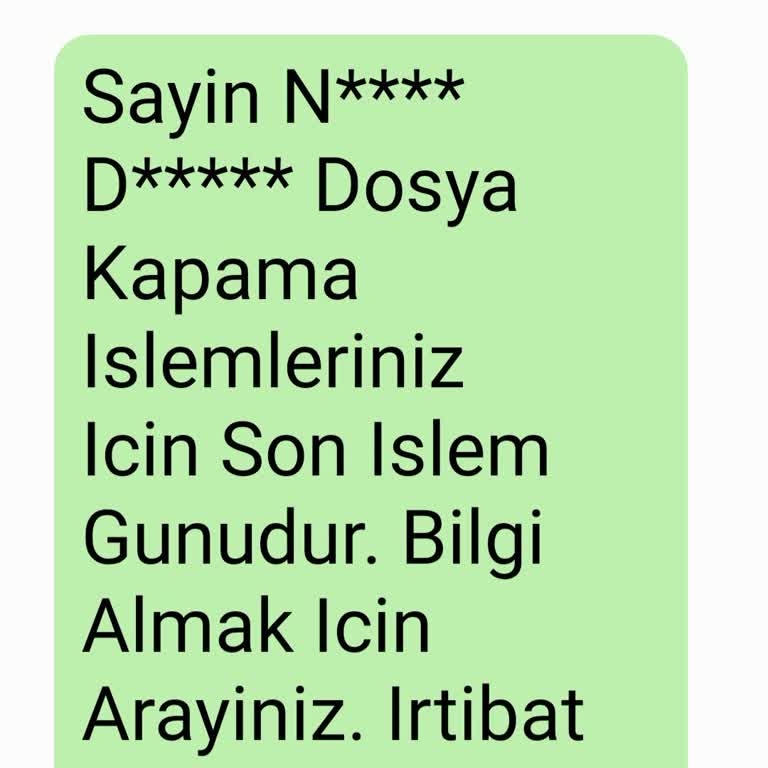 Haruntuncel (SMS) Şikayet Etmekle Bitmiyorlar