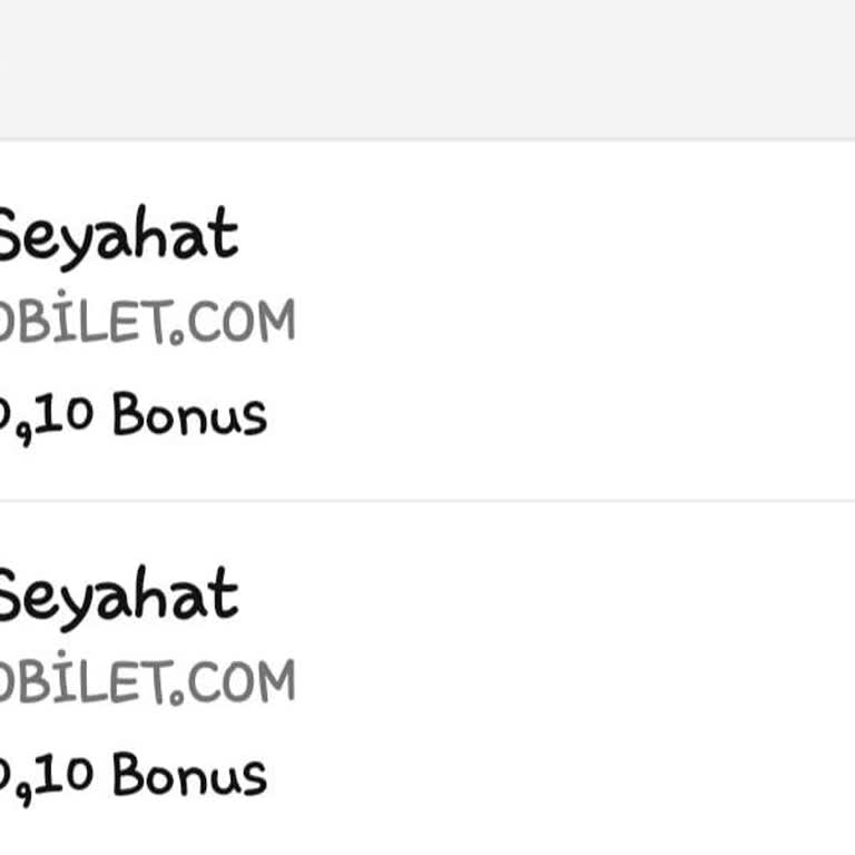 Obilet 2 Kere Alınan Bilet Parası