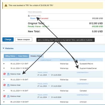 Hotel.com Reservation Scam