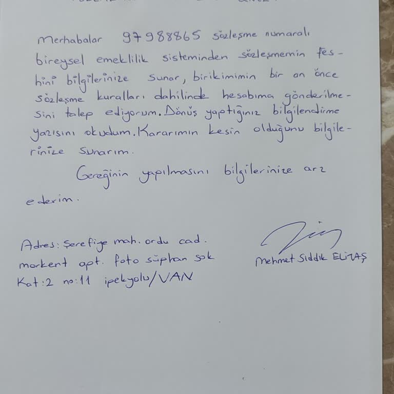 Türkiye Hayat Emeklilik Çıkış Zorbalığına Son Verin