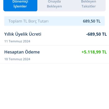 Denizbank Kredi Kartı Yıllık Kullanım Ücreti